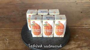 โฮลี่นัทส์ นมอัลมอนด์ รสออริจินัล ไม่มีน้ําตาล ขนาด 180 มล. จํานวน 6 กล่อง