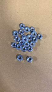 น็อตตัวเมีย จานจักร เบอร์10 (M6) **มีตัวเลือก** ชุบซิงค์ขาว เกลียวละเอียด