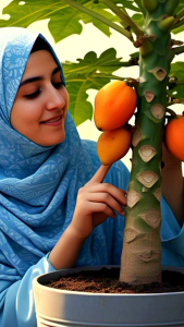 Intan Flora bibit Pepaya kurcaci Premium Unggul (7 Butir Biji Benih unggul)
