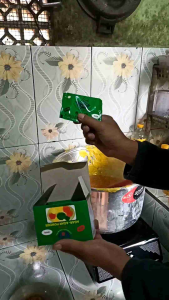 Agar agar kering manis pelangi rasa bervariasi varian 500g