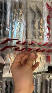 Bộ tem xe honda Future chữ nổi màu đỏ hàng nhập Thái Lan dành riêng cho dòng xe này tem xe hàng nhập chất lượng cao mới 100% giá bán cực tốt bán lẻ như bán sỉ