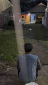 Reflektor lampu depan SCOOPY FI 2013-2016 custom BILED MATRIX X1 ukuran 45 inc