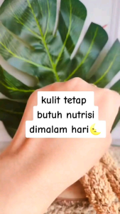Whitening Night Body Lotion SR12 Lotion Pemutih Aman Pencerah Kulit Kusam Pelembab Kulit Kering