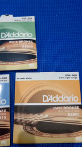 Daddario Daddario bronze acoustic guitar strings ez920 ez910 ez900