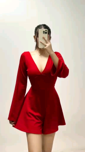 AVA LONG SLEEVE JUMPSHORT