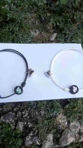 GELANG COUPLE DINO MAGNET LOVE TALI KOREA WATERPROOF//AKSESORIS PRIA DAN WANITA//BRACELET
