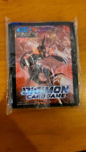 DTCG Digimon Card Game DC-1 Guilmon Sleeve (50 sleeves/pack)