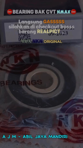 LAHER BEARING BAK CVT KUNINGAN NMAX AEROX MIO M3 6202-DDWR BUSH MEREK NKN ORIGINAL
