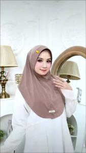Hijab Naila pet Jersey premium M