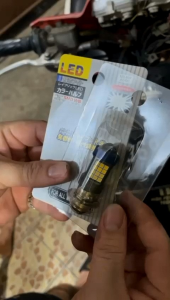 Lampu utama Led H4 Mio Aerox Vario Xeon Beat laser jauh dekat putih kuning