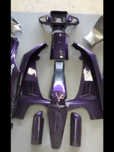 ชุดสี CRYSTAL RC110K (12ชิ้น) ติดลาย คละสี งานเทียบ ชุดสีคริสตัล เฟรมรถคริสตัล 12 ชิ้น ครบชุด คุ้มมาก