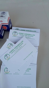 Cetak Amplop 104 Kop Surat Design Custom