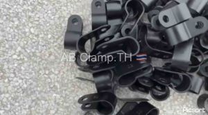 เคเบิ้ลแคลม ตัวล๊อคสายไฟ 50 ชิ้น สีดำ พร้อม สกรูเกลียวปล่อย 50 ชิ้น ยึดสายไฟ จัดเก็บสายไฟ