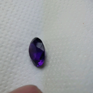 37156-ĐÁ THẠCH ANH TÍM ( THIÊN NHIÊN ) HÌNH CẮT OVAN.