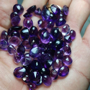 [ giá sĩ] 4100-MỘT VIÊN ĐÁ THẠCH ANH TÍM MÀI CABOCHON( THIÊN NHIÊN) THÔNG SỐ ĐỘ SẠCH NHƯ HÌNH