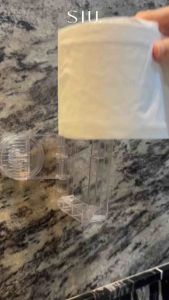 Tami Wall Mounted Toilet Tissue Rack - Gantungan Tissue Toilet Gulung Dinding Suction Cup Bracket