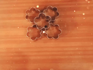 Cetakan ring bunga sakura nastar keju kacang ring cutter cookies Stainles steel