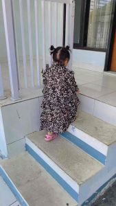 Zayna Gamis Anak Motif Bunga Premium 2-15 Tahun