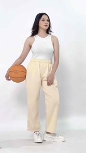 OCT- Suitpants Baggypants Loosepants Hightwaist Celana Panjang Kulot Gombrang Komprang wanita Training Standar JOgger Celana Training Cewek