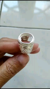 emban/cincin perak ukir