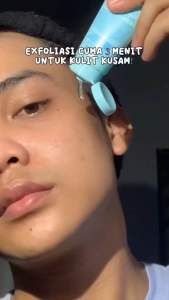Gel Eksfoliasi Wajah Cleora Beauty 50gr dengan AHA BHA PHA