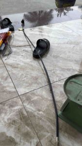 Dây cáp phanh tay t880 xe 8 tạ  dài đến ốc 144m dài hết dây 168m dài tai bắt 174m chế lắp 1 số loại xe 3 gác 5 tạ