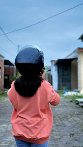 HELM HALF FACE TOD KAYROS PAKET GANTENG