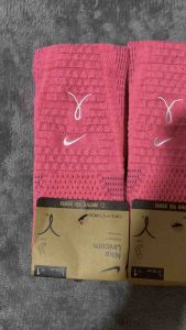 (1 Pair) Embroidered PINK BREAST CANCER UNICORN Basketball Socks High Cut Premium Quality