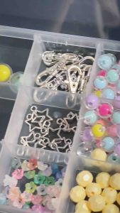 (Handmade) Dây Treo Điện Thoại Túi Xách Hình Thỏ Hồng Móc Khoá Ngọc Trai Tạo Hình Thỏ Hồng Đáng Yêu Handmade
