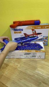 Đồ Chơi Súng Bắn Máy Bay Xốp Súng bắn bằng nhựa PP máy bay xốp cứng phóng tâm xa Đồ Chơi Ngoài Trời Phát Triển Thể Chất Cho Bé