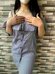 Mini Dress Sabrina Shoulder Square Fashion Dress Wanita Korean Style Gaun Remaja Kekinian Dress Casual Zh