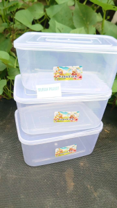 3pcs kotak toples serbaguna 1800ml/wadah makanan serbaguna