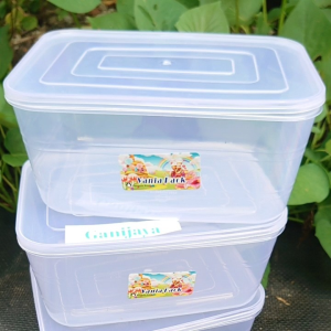 TOPLES KOTAK 3PCS/WADAH MAKANAN SERBAGUNA 1800ML