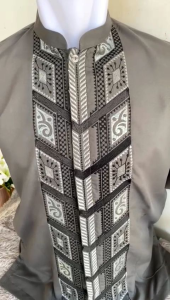 Al Fauzan store!! baju Koko murah kemeja Koko pria dewasa lengan pendek bordir timbul size M L XL