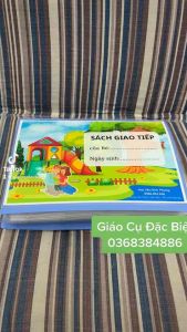 Học liệu Sách Giao Tiếp cho trẻ  2-6tuổi