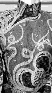 Batik Ayah & Anak Katun Premium Warna Hijau Sage: Desain Tradisional Modern