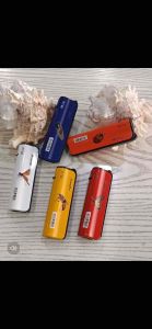 Combo 5 cái Bật lửa Hột Quẹt khò thân kim loại in Hình Đẹp 605 các hãng Xe giao ngẫu nhiên kiểu dán