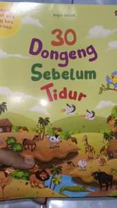 buku 30 dongeng sebelum tidur full colour (19×26cm)