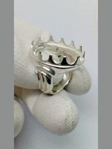 🇲🇾◆H04 ★Ring Casting ★Sarung Cincin Silver 925 ★①20x27mm②21x26mm ★ ±18.00gm