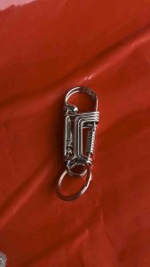 พวงกุญแจสแตนเลส พวงกุญแจลวดดัด สแตนเลสแท้ หัวกระสุนP.2 งานแฮนเมด