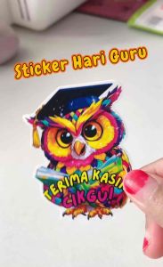 Sticker Happy Teacher’s Day for celebration gifting graduation