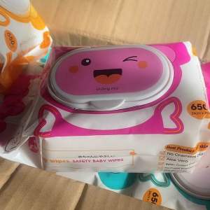 Sỉ combo 15 gói khăn ướt baby wipes 650g không mùi an toàn cho bé (hsd:2027)