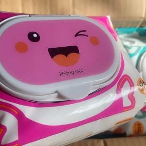 Si combo 10 gói khăn ướt baby wipes 650g không mùi an toàn cho bé
