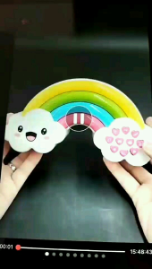 Talking Rainbow Touch Me Sing: A Battery Operated Lullaby Toy