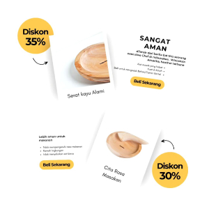 Pondox Cobek Wood Kayu Pro Premium Natural / Ulekan Kayu / Pirikan Kayu/ Cobek Kayu