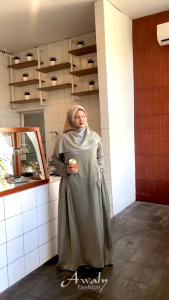 Awaly Fashion Gamis Bonia: Desain Fashion Pakaian Wanita