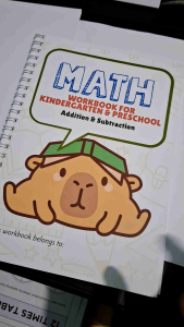 Math Workbook for kinder preschool grade 1 Math Practice Book Basic Math Activity Book for kids Math Workbook