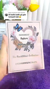 Makeup profesional 78 warna Lengkap – Eyeshadow Blush Highlighter & Lipstik Matte