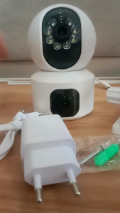 Kamera CCTV V380 Dual Lens: Fokus & Putar V380PRO Full HD 1080 8MP & Ganti CCTV Rusak Baru