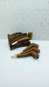 pipa once cangklong kayu tengsek Sulaiman kombinasi tulang minimalis M75